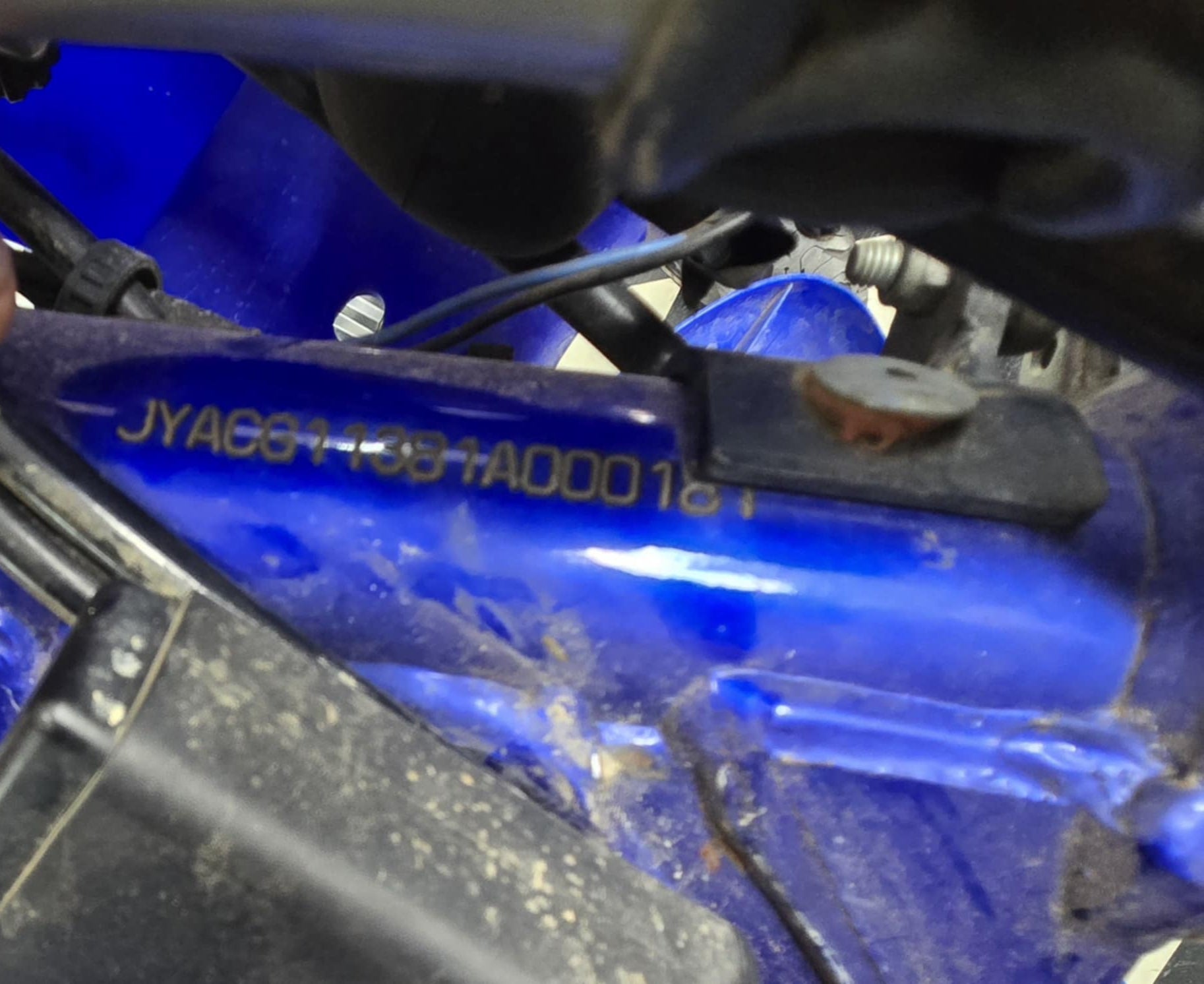 2001 Yamaha WR 250 f image 4